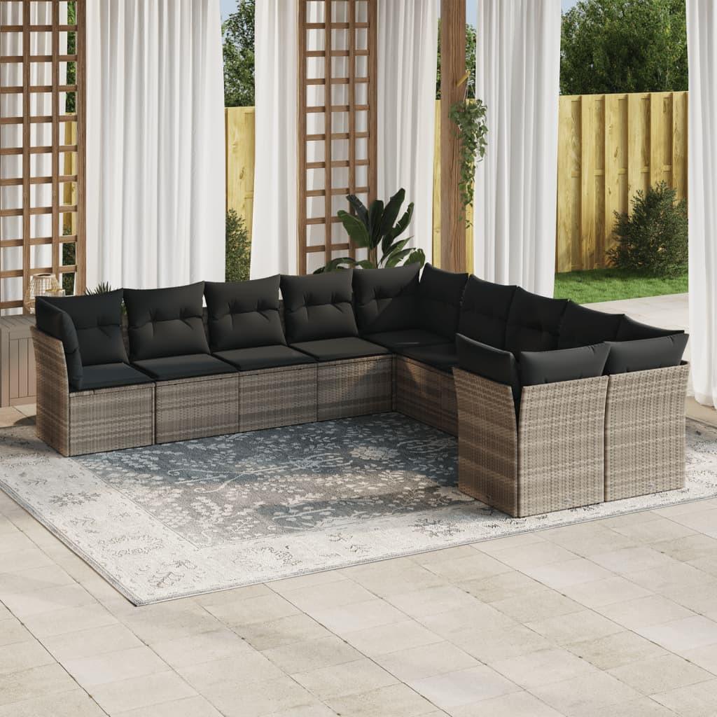 VidaXL Garten sofagarnitur poly-rattan  