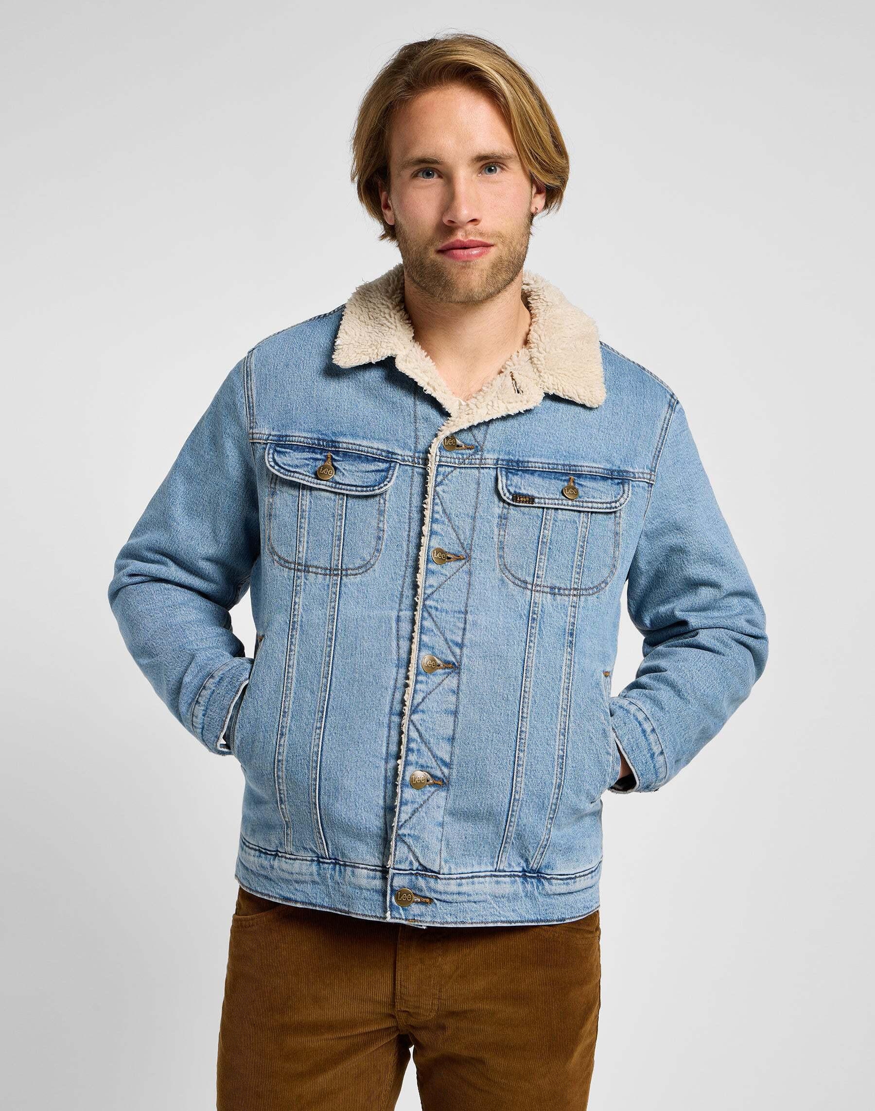 Lee  Veste en jean Sherpa Jacket 