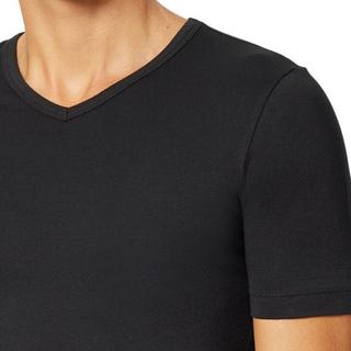 Uncover by Schiesser Basic Maglietta Maniche Corte Scollo a V Confezione da 4  