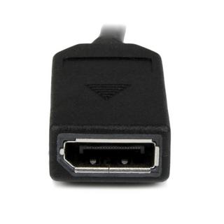 STARTECH.COM  StarTech.com Câble adaptateur DMS-59 (LFH) vers 2x DisplayPort de 20cm - Câble en Y DMS 59 (M) vers double DP (F) 