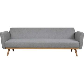 Divano letto struttura 212x85 grigio chiaro