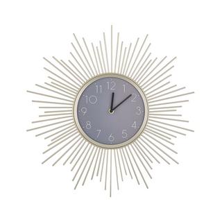 Beliani Horloge murale en Métal Industriel SOLURA  