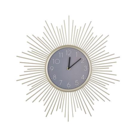 Beliani Horloge murale en Métal Industriel SOLURA  