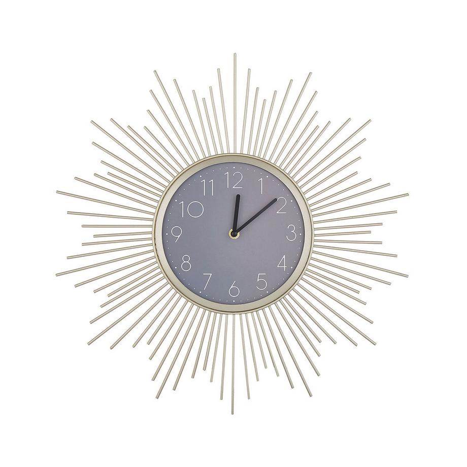 Horloge murale en Métal Industriel SOLURA