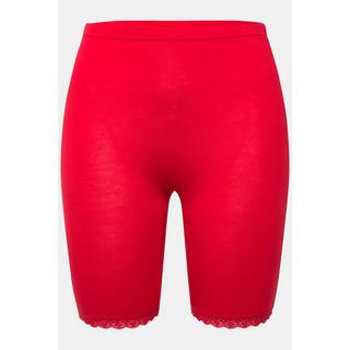 Ulla Popken  Cycliste, bas de jambe rehaussé de dentelle, bambou 