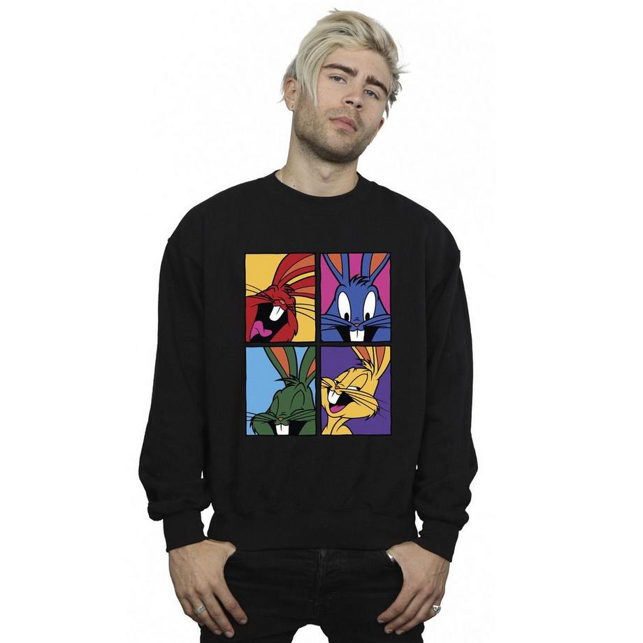LOONEY TUNES Bugs Bunny Pop Art Sweatshirt  