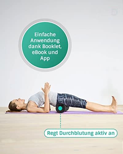 Alopini  Faszien Starter Set 5-teilig, Faszienrollen/Faszienbälle für Verspannungen & Verklebungen 