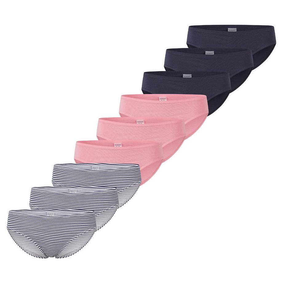 9er Pack Teens Girls 95/5 Organic Cotton - Slip