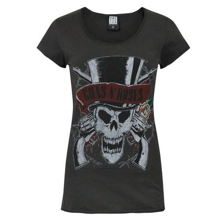 Amplified  Guns N Roses T-Shirt mit Totenkopf 