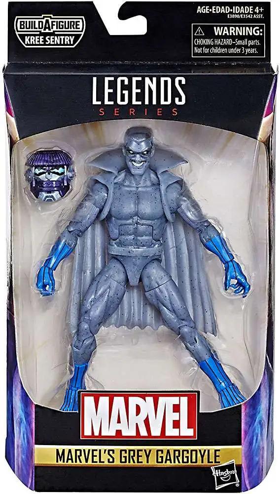 Hasbro  Captain Marvel Marvel Legends Kree Series Grey Gargoyle Action Figure 