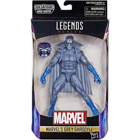 Hasbro  Captain Marvel Marvel Legends Kree Series Grey Gargoyle Action Figure 