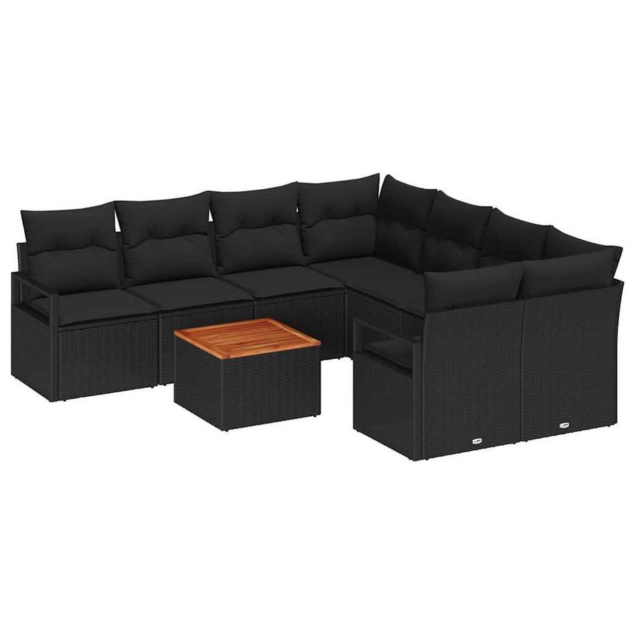 VidaXL Modulare sofagarnitur poly-rattan  