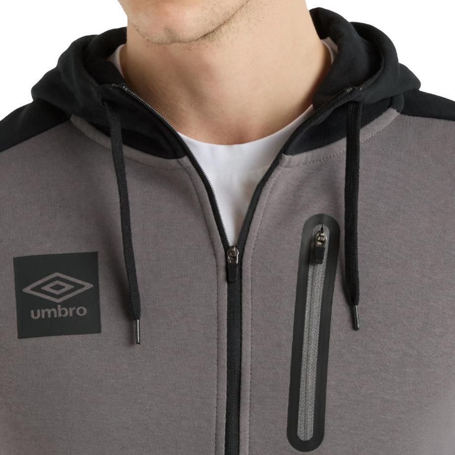 Umbro  Terrace Kapuzenpullover mit halbem Reißverschluss 