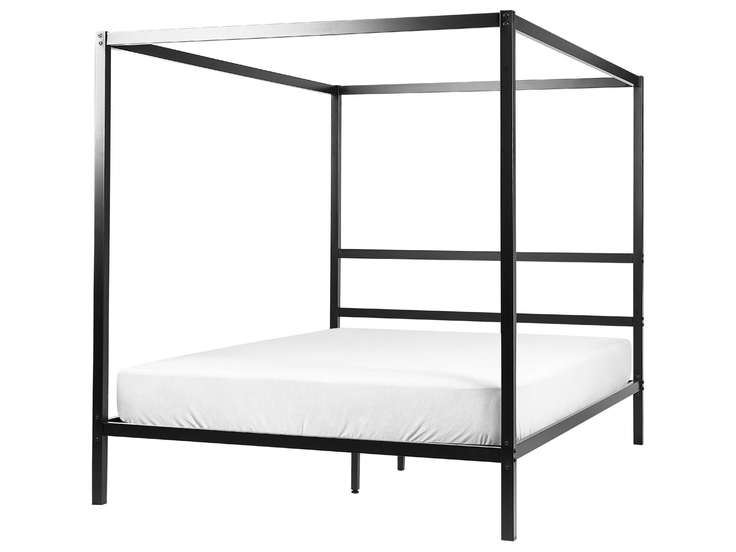 Beliani Bett mit Lattenrost aus Metall Modern LESTARDS  