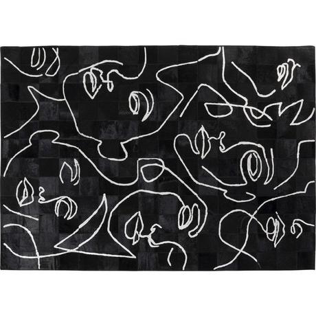 KARE Design Tapis Art Visages 170x240  