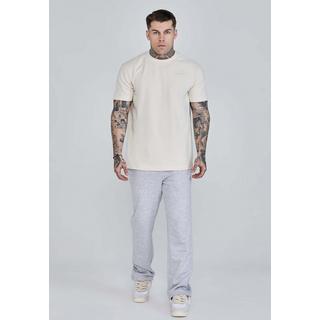 Sik Silk Filigree T-Shirt Oversized Maniche Corte  