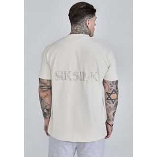 Sik Silk Filigree T-Shirt Oversized Maniche Corte  