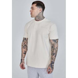 Sik Silk Filigree T-Shirt Oversized Maniche Corte  