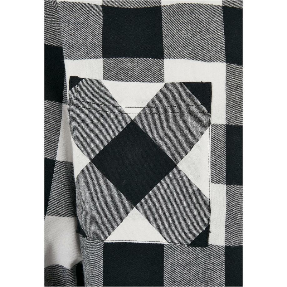 URBAN CLASSICS Camicia Lunga Oversize a Quadri  