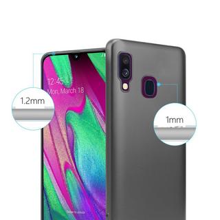 Cadorabo  Housse compatible avec Samsung Galaxy A40 - Coque de protection en silicone TPU flexible 