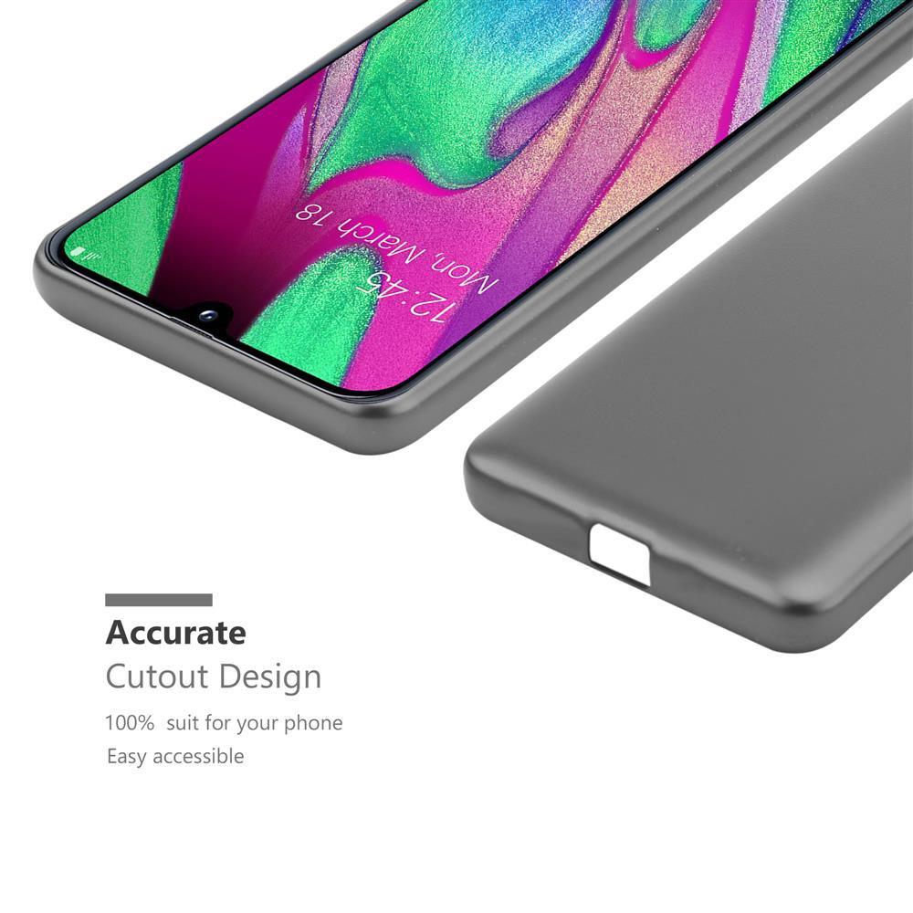 Cadorabo  Housse compatible avec Samsung Galaxy A40 - Coque de protection en silicone TPU flexible 