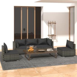 VidaXL Garten-lounge-set poly-rattan  