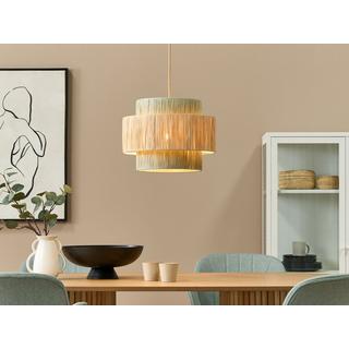 Beliani Lampe suspension en Papier Boho PALBRA  