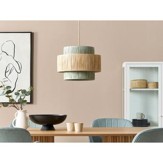 Beliani Lampe suspension en Papier Boho PALBRA  