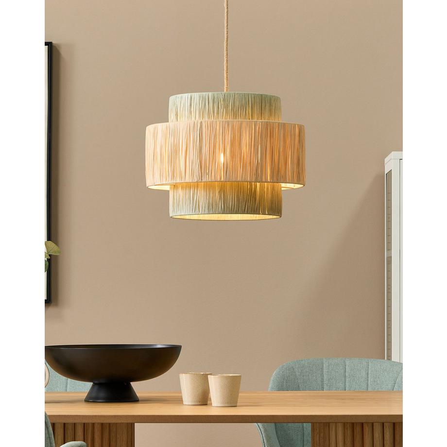 Beliani Lampadario en Carta Boho PALBRA  