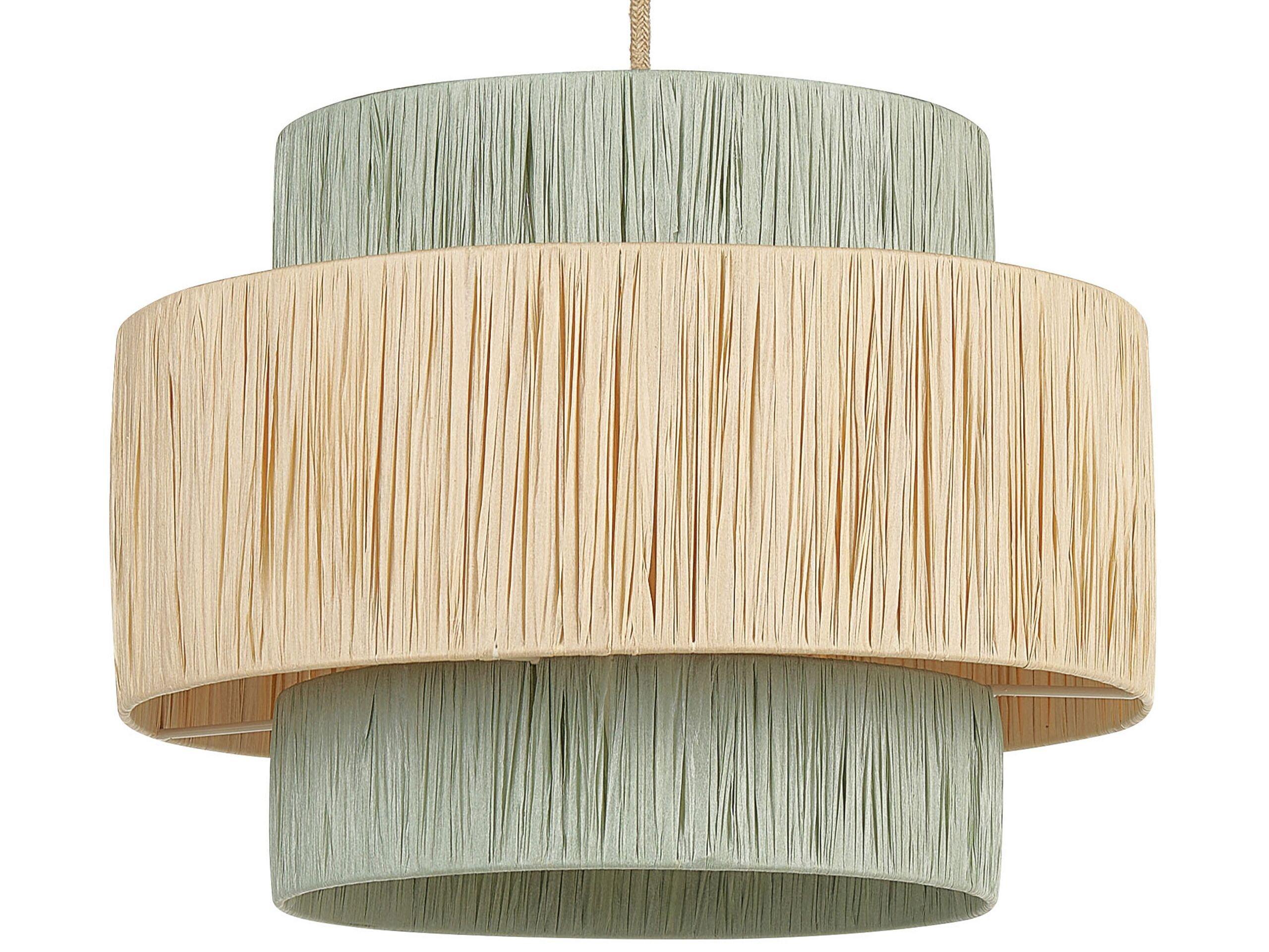 Beliani Lampe suspension en Papier Boho PALBRA  