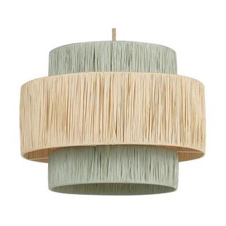 Beliani Lampe suspension en Papier Boho PALBRA  