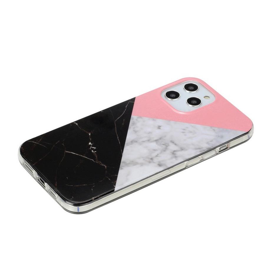 Cover-Discount  iPhone 12 / 12 Pro - Étui en caoutchouc souple Marble 