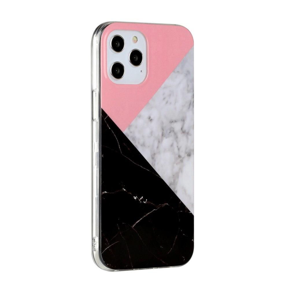 Cover-Discount  iPhone 12 / 12 Pro - Silikon Case Marble 