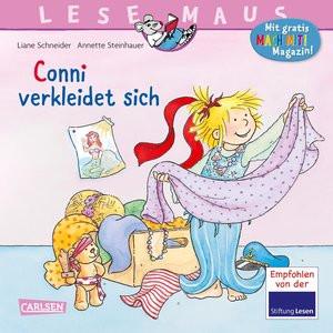 LESEMAUS 146: Conni verkleidet sich Schneider, Liane; Steinhauer, Annette (Illustrationen) Gebundene Ausgabe 