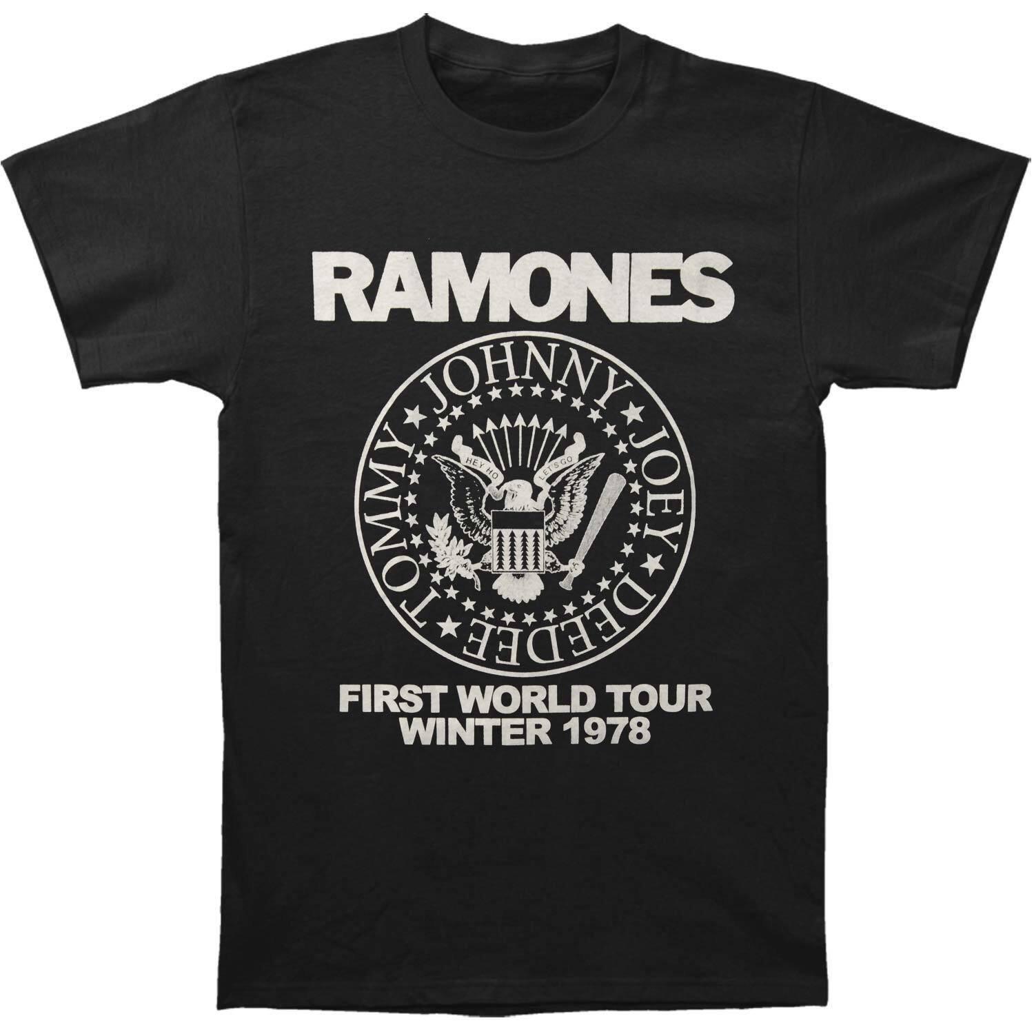 Ramones  Tshirt FIRST WORLD TOUR 