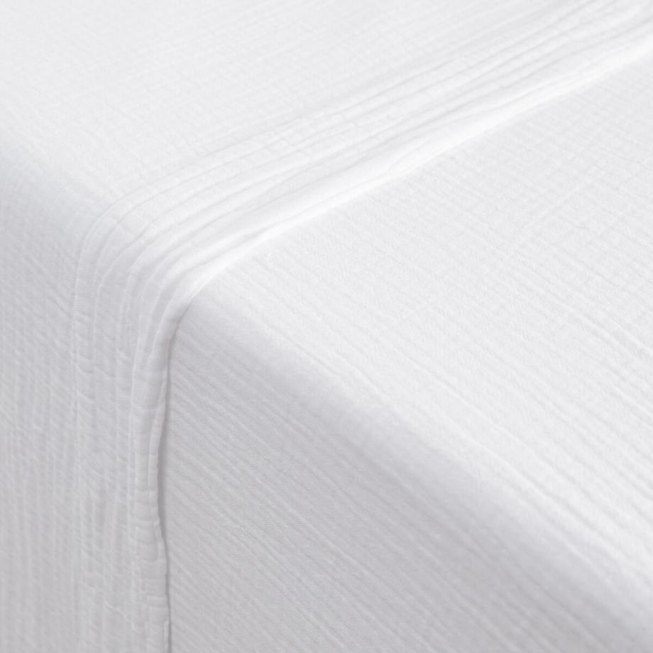 La Redoute Intérieurs Kumla Drap Plat Mousseline de Coton  