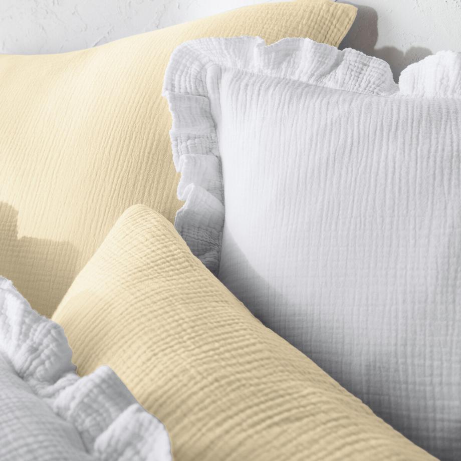 La Redoute Intérieurs Kumla Drap Plat Mousseline de Coton  