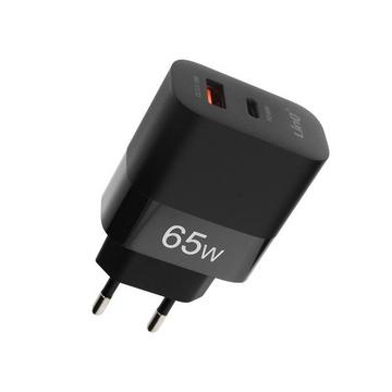 Chargeur Secteur USB-C + USB 65W LinQ