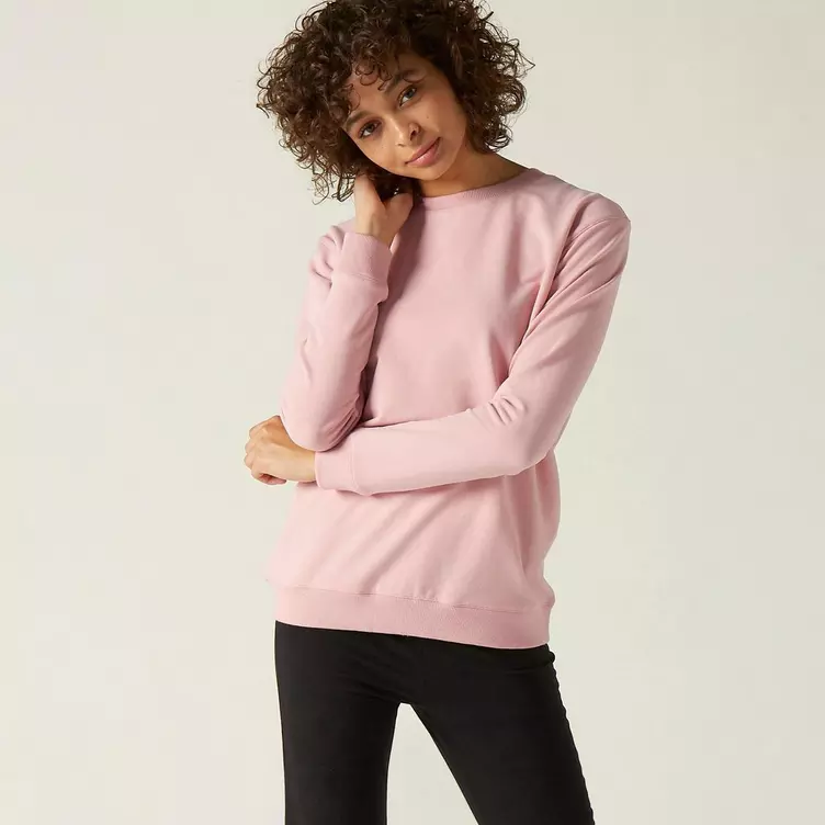 NYAMBA Sweatshirt Rundhals Fitness rosaonline kaufen MANOR