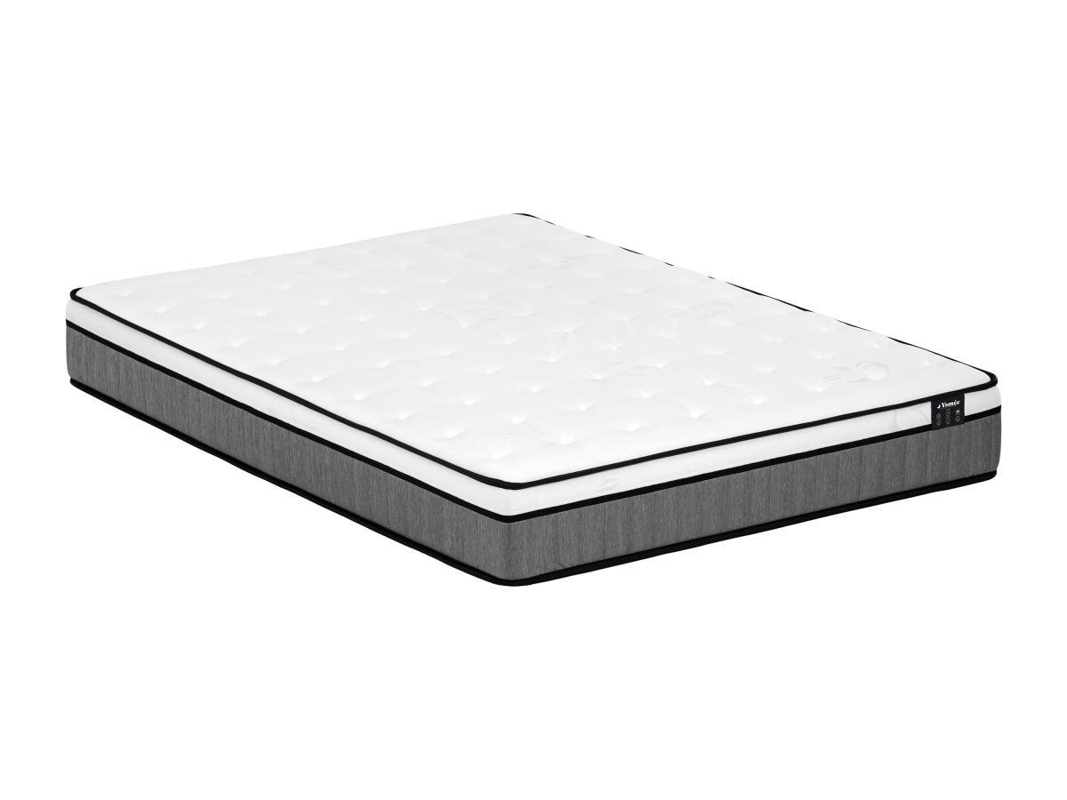 DREAMEA Ensemble sommier + matelas à  ressorts ensachés mémoire de forme  ARIOSSE de DREAMEA  