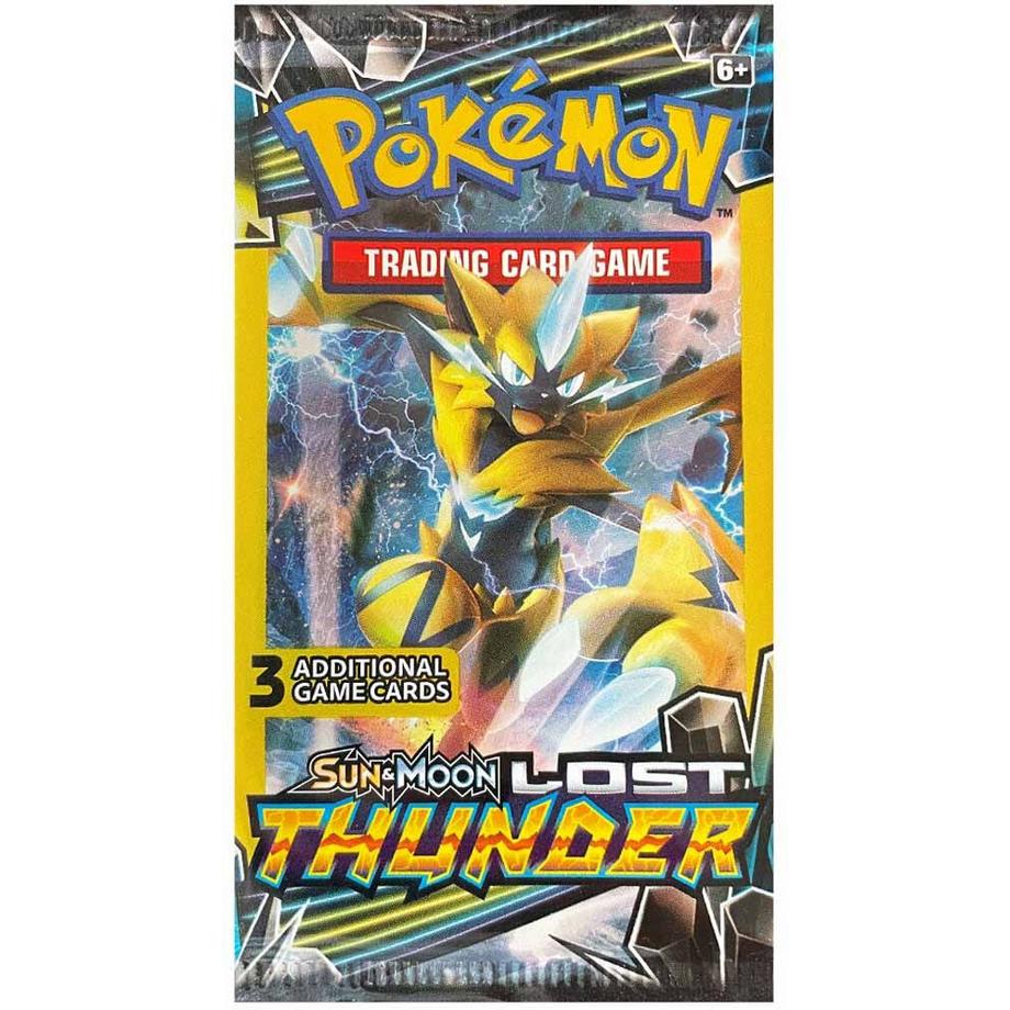 Pokemon  Sun & Moon Lost Thunder 3-Pack Booster - EN 