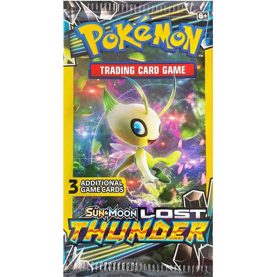 Pokemon  Sun & Moon Lost Thunder 3-Pack Booster - EN 