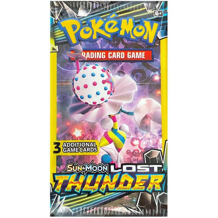 Pokemon  Sun & Moon Lost Thunder 3-Pack Booster - EN 