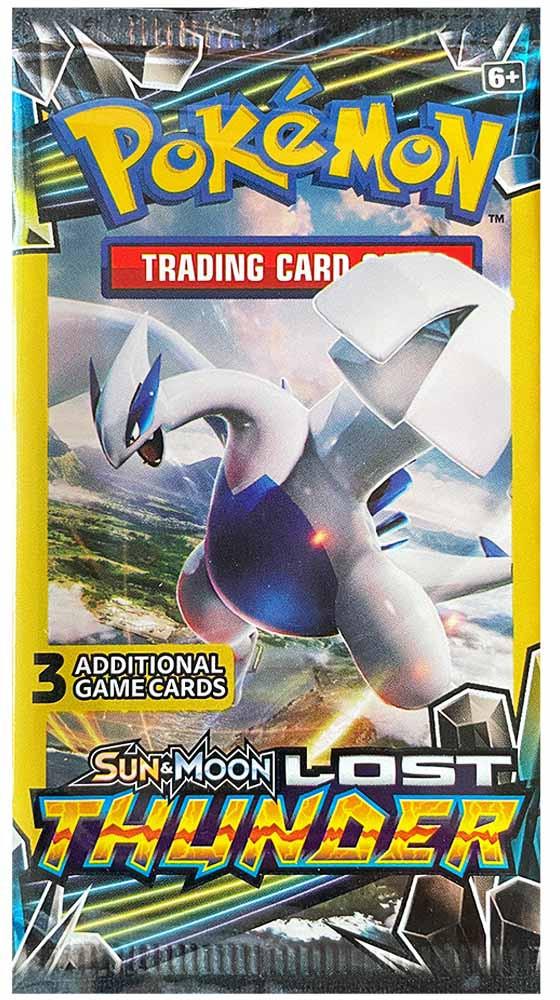 Pokémon  Sun & Moon Lost Thunder 3-Pack Booster - EN 