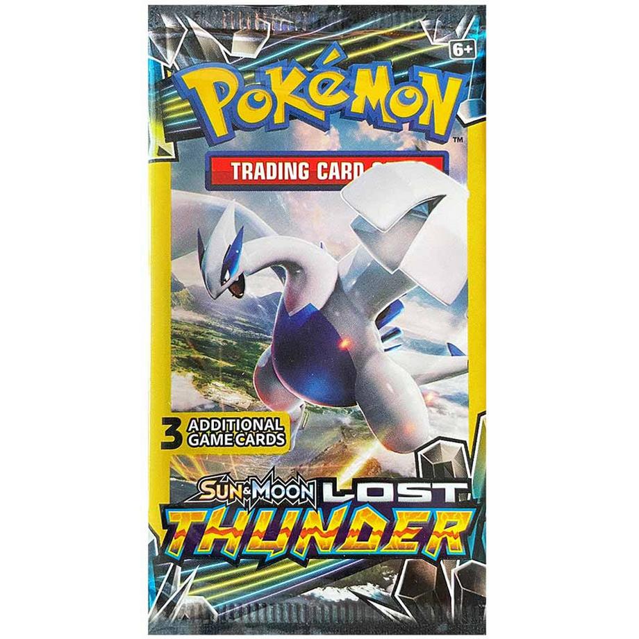Sun & Moon Lost Thunder 3-Pack Booster - EN