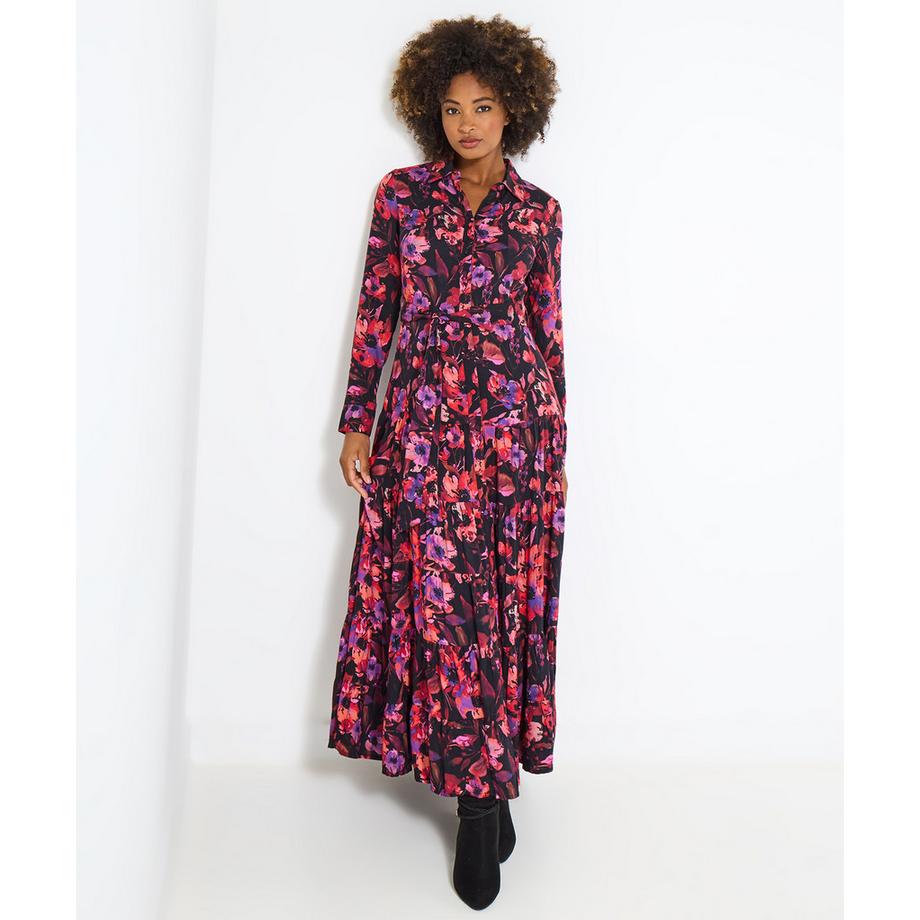 Joe Browns Robe chemise longue fleurie  