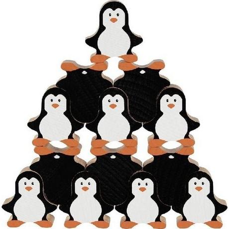 goki  Stapelfiguren Pinguine 