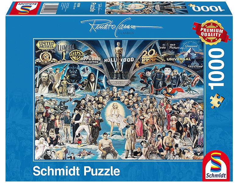 Schmidt Spiele  Schmidt Hollywood, 1000 stukjes 