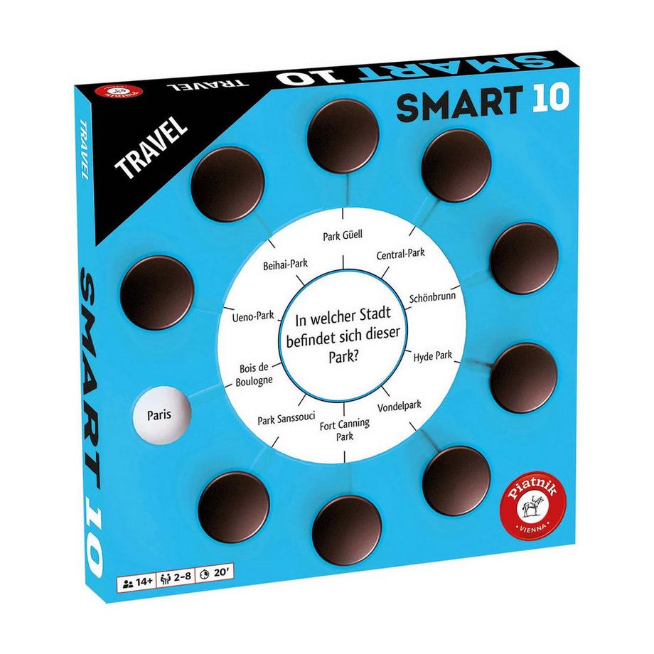 Piatnik  Spiele Smart 10 Erweiterung 2 - Travel 