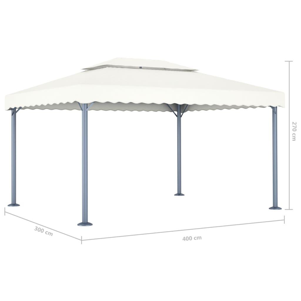 VidaXL gazebo Tessuto  